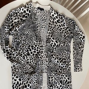 Sanctuary animal print cardigan